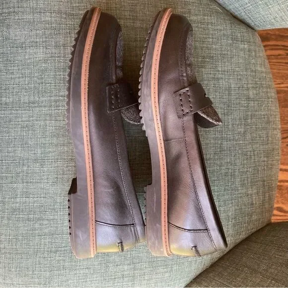Clarks Women’s Comfort tweed black combo loafers new without tags size 8.5! 😍 - Picture 7 of 9